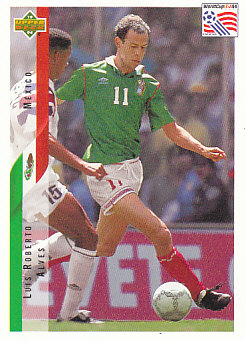 Luis Roberto Alves Mexico Upper Deck World Cup 1994 Eng/Ita #31